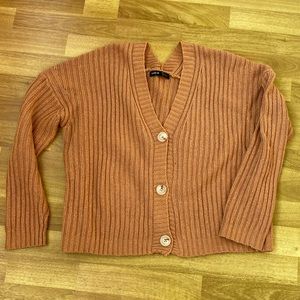 Muted Orange Cardigan